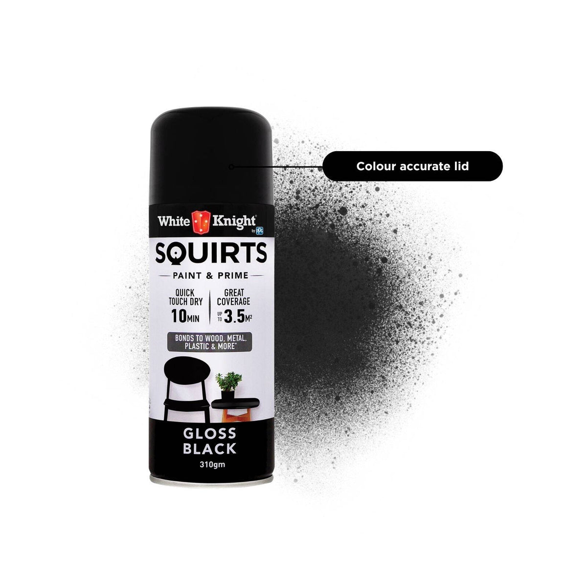 White Knight 310g Squirts Spray Paint - Image 69 of 205