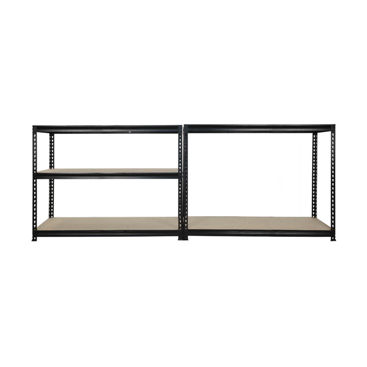 Pinnacle Black Gloss 5 Tier Adjustable Shelving Unit - Image 3 of 11