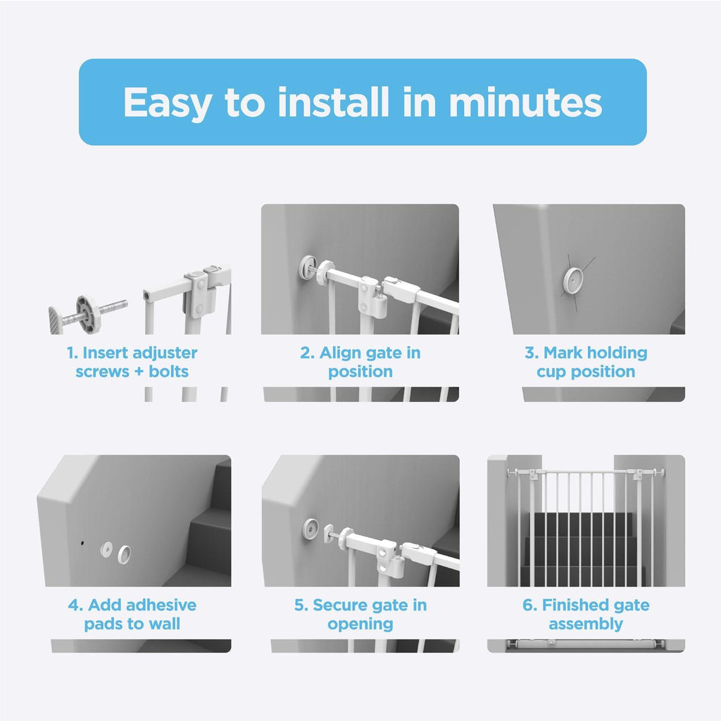 Perma Child Safety Easy Fit Baby Gate - Image 3 of 7