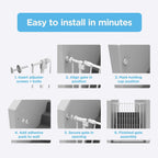 Perma Child Safety Easy Fit Baby Gate - Image 3 of 7