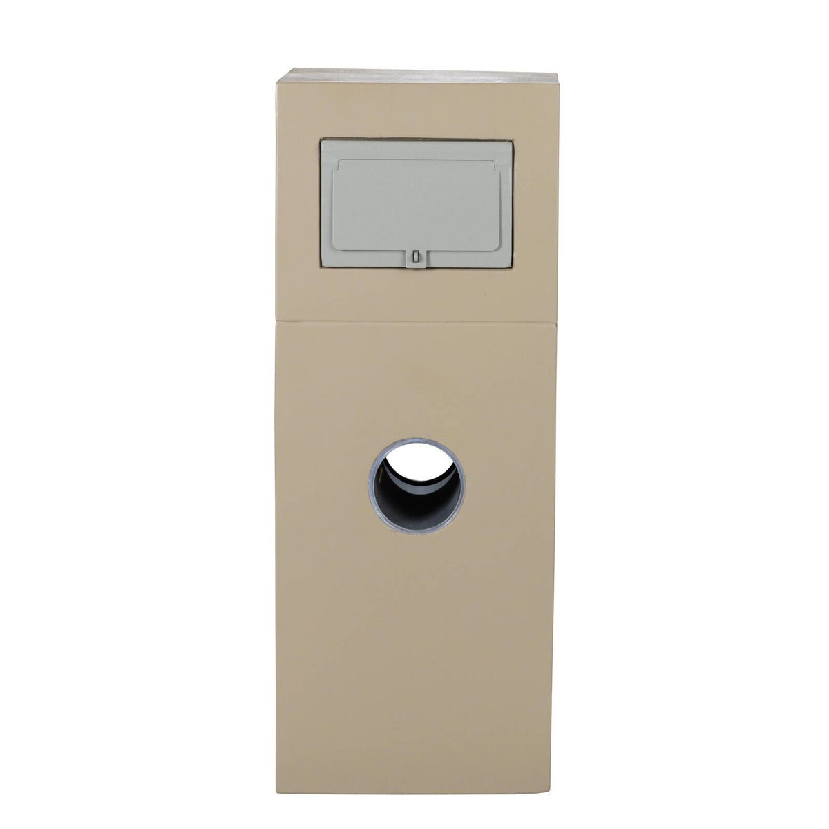 Northcote Pottery 35 x 90cm Grey Metro Pillar Letterbox - Image 4 of 4