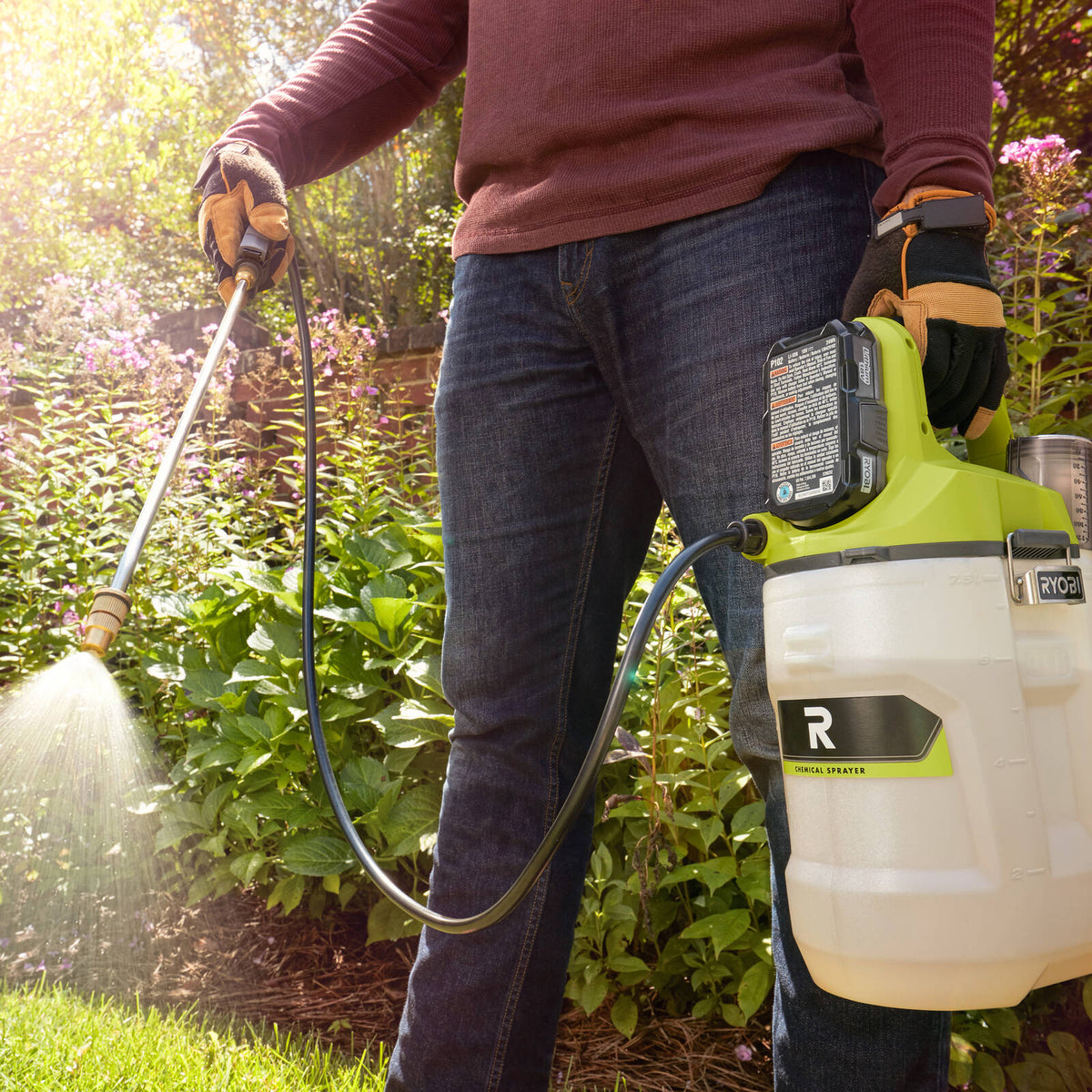 RYOBI 18V ONE+ 7.5L Sprayer 2Ah Kit - Image 2 of 4