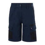 Citeco Women's Navy Cotton Stretch Mid Shorts - Image 2 of 11