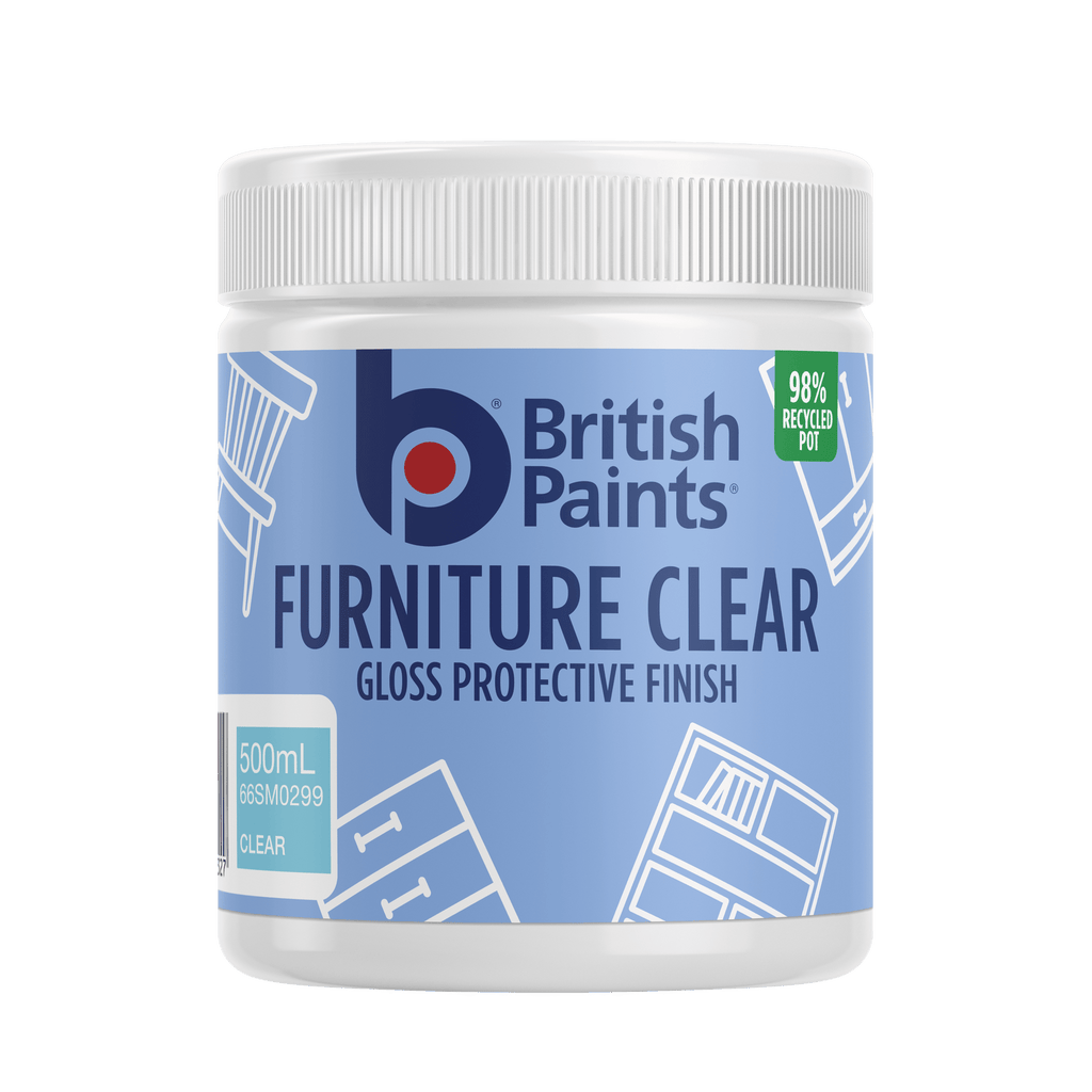 British Paints Clear Protective Furniture Paint - Image 1 of 6