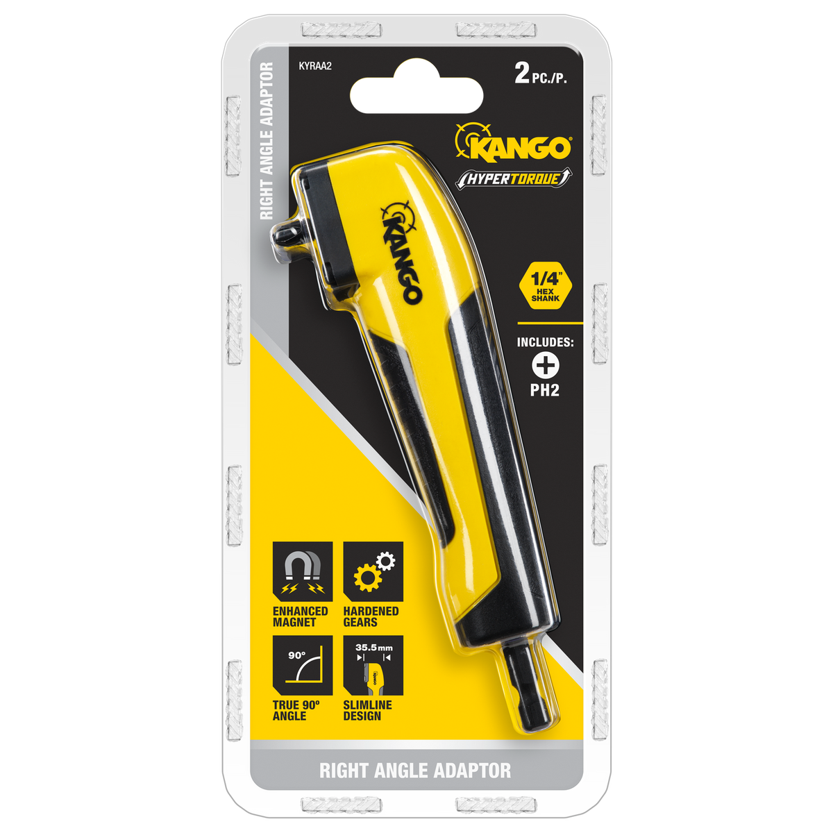Kango HyperTorque 2-Piece Right Angle Drill Adaptor - Image 1 of 5