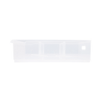 All Set Clear Wide Compartment Box With Two Dividers - Image 4 of 6