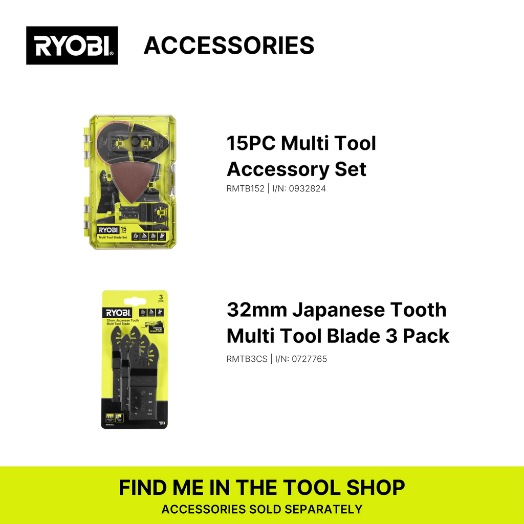 Ryobi 18V ONE+ Multitool Kit - Image 9 of 9