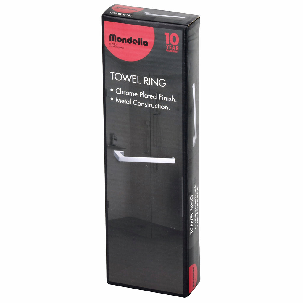 Mondella Chrome Rumba Towel Holder - Image 3 of 7