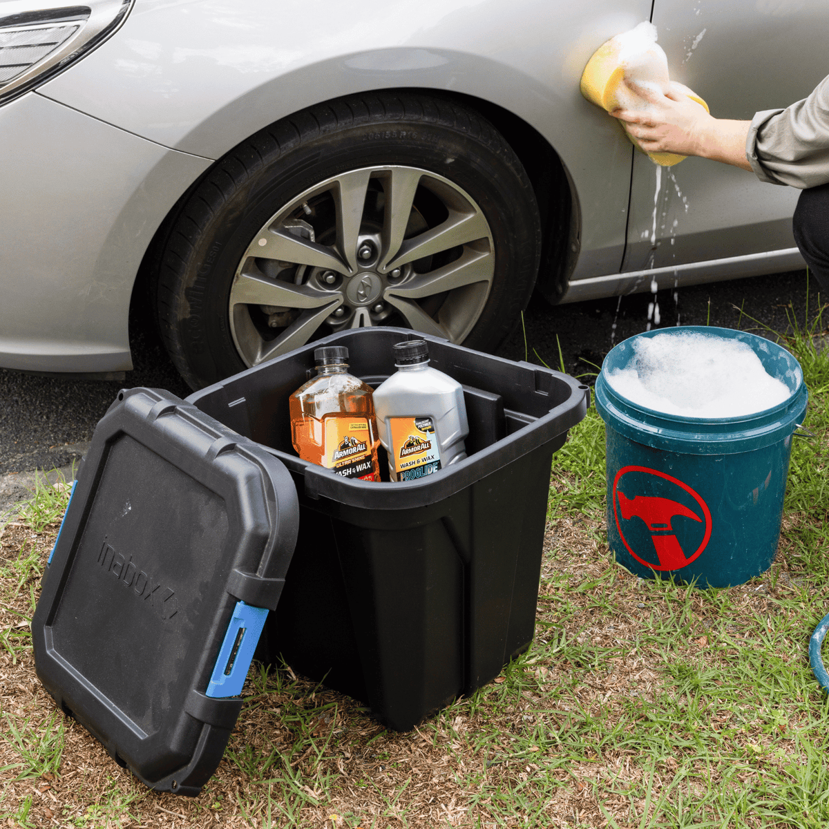 Inabox Iron Black Heavy Duty Storage Container - Image 15 of 15