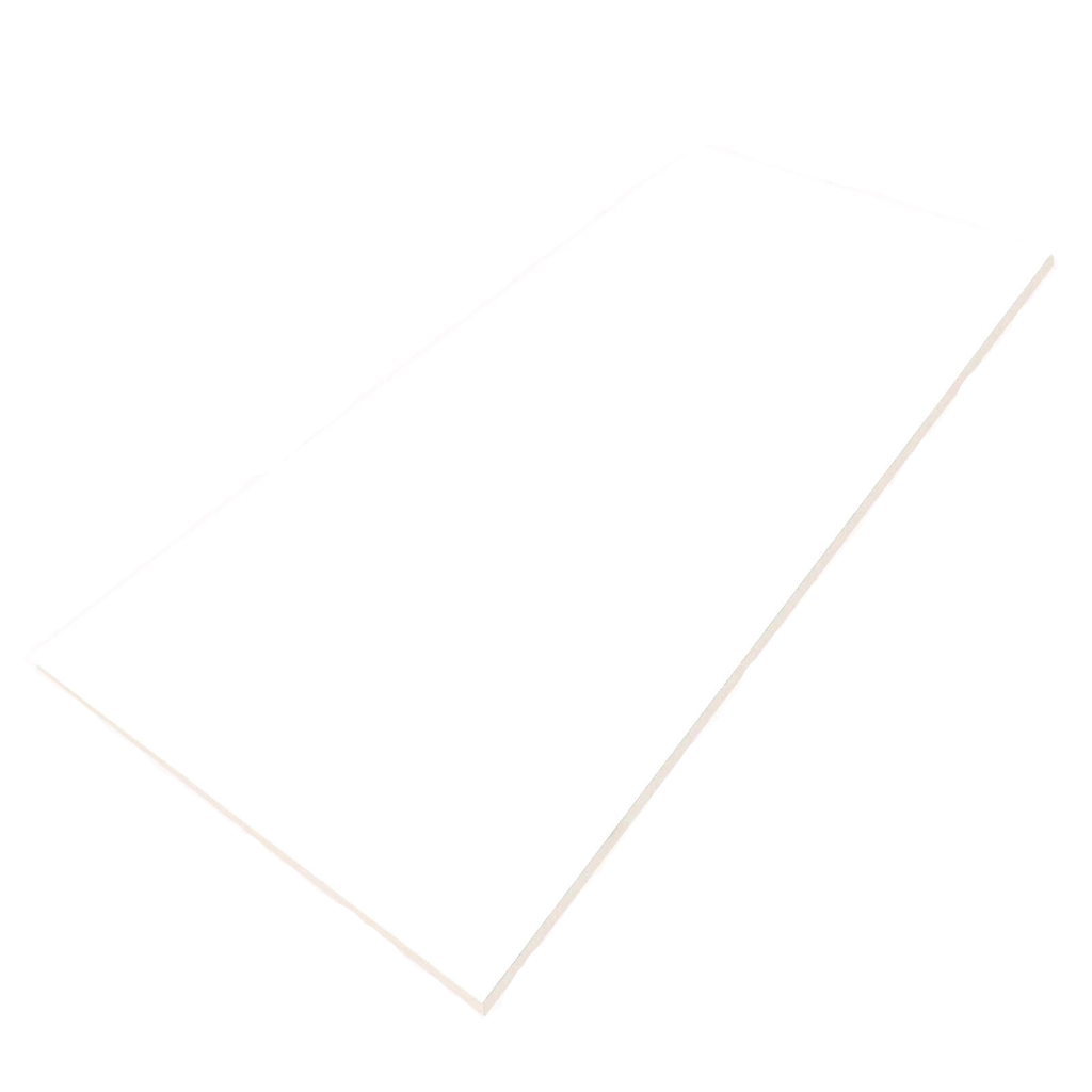 Duratile 30 x 60cm White Gloss Ceramic Wall Tile - 8 Pack - Image 1 of 3