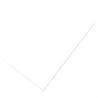 Duratile 30 x 60cm White Gloss Ceramic Wall Tile - 8 Pack - Image 1 of 3