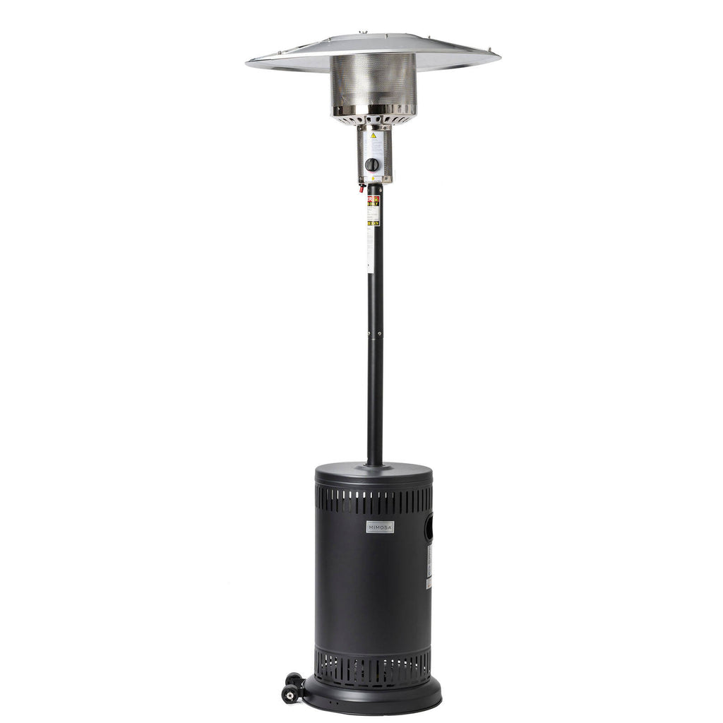 Mimosa Black Matte Lava Outdoor Gas Patio Heater - Image 2 of 5
