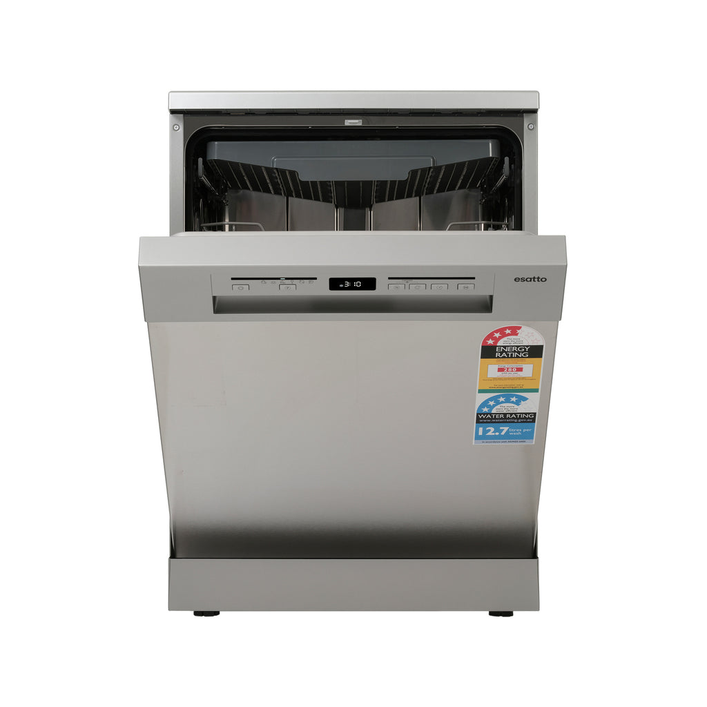 Esatto 60cm Stainless Steel 15 Place Settings Dishwasher - Image 3 of 9