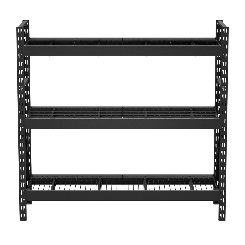 Rack It 1000kg 1938 x 1830 x 645mm Black 3 Shelf Starter Kit - Image 2 of 8