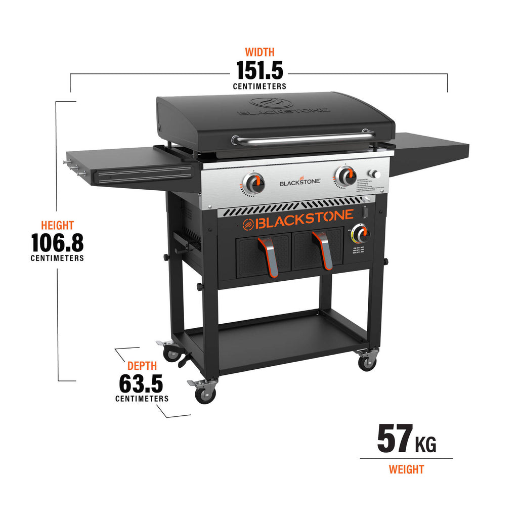 2 Box Blackstone 2 Burner 28" Griddle with Air Fryer and Cover - Image 2 of 7