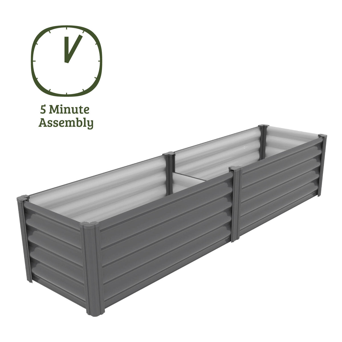 The Organic Garden Co 200 x 50 x 41cm Monument Raised Garden Bed - Image 6 of 10