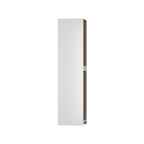 Flexi Storage Wardrobe 606 x 2000 x 480mm White Matte 3 Shelf and 4 Drawer Unit - Image 5 of 8
