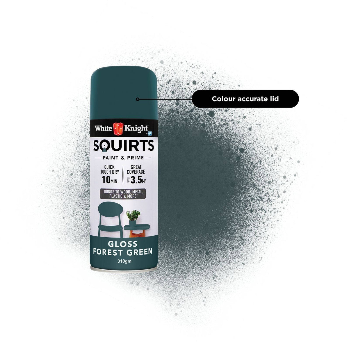 White Knight 310g Squirts Spray Paint - Image 141 of 205