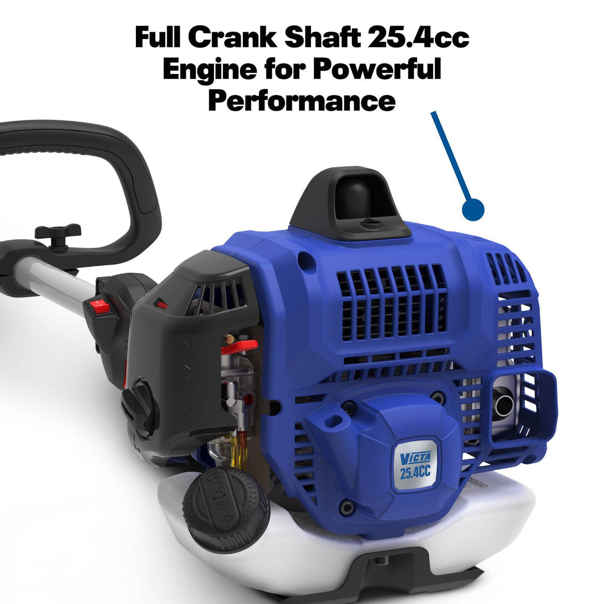 Victa 25.4cc Petrol 2-Stroke Bent Shaft Trimmer - Image 4 of 7