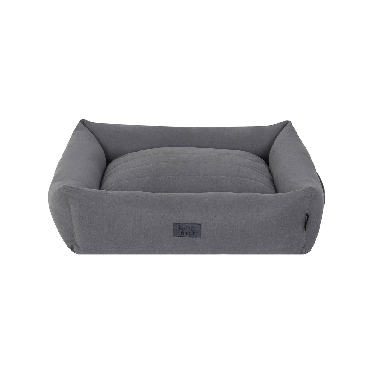 Baxter Bone Grey Small Sofa Style Fabric Bolster Bed - Image 1 of 9