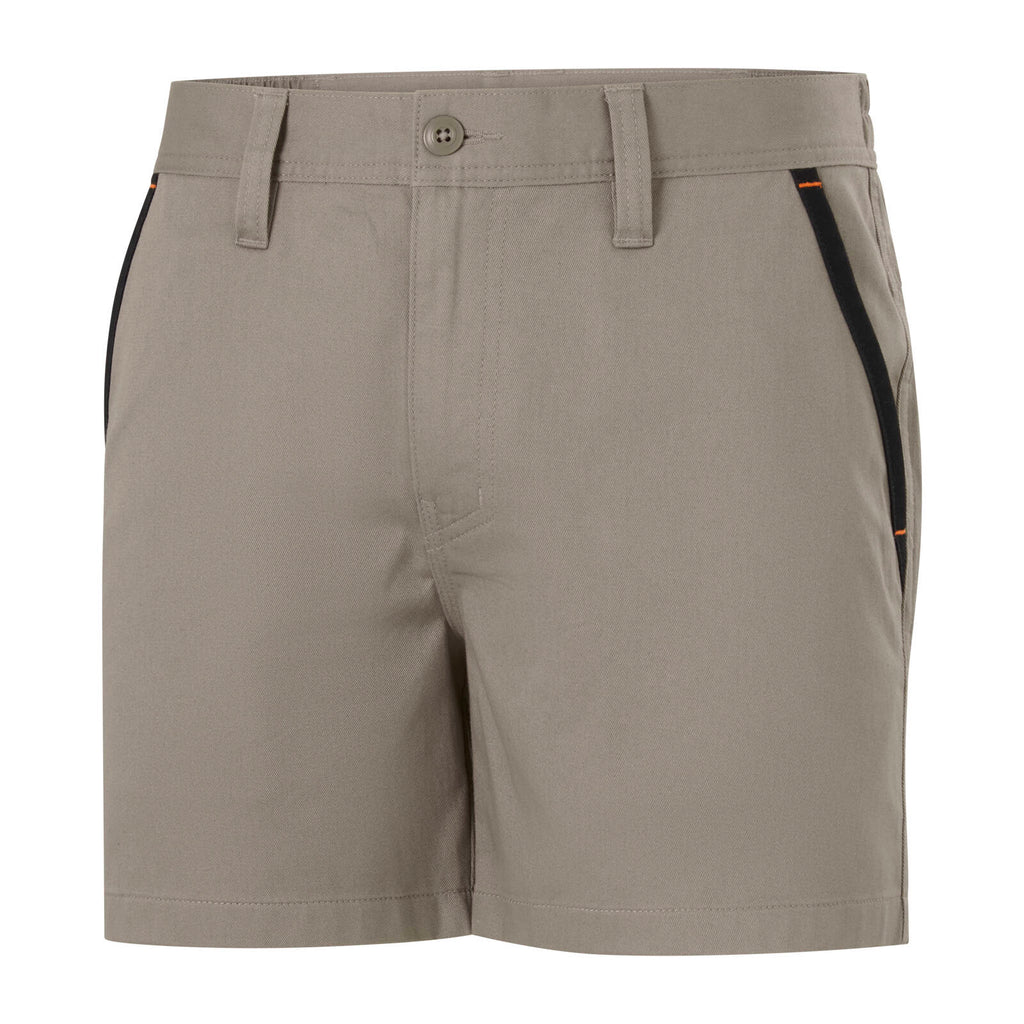 Citeco Khaki Cotton Stretch Short Shorts - Image 10 of 11