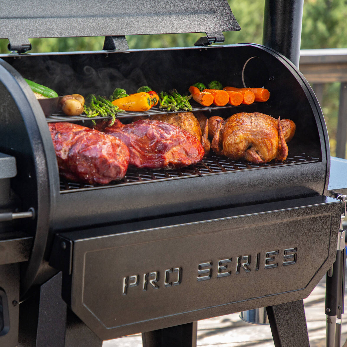 Pit Boss 850 Pro Pellet Smoker With Cover - Image 5 of 6