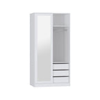 Practa White 2 Door Mirror Sliding Robe - Image 1 of 4