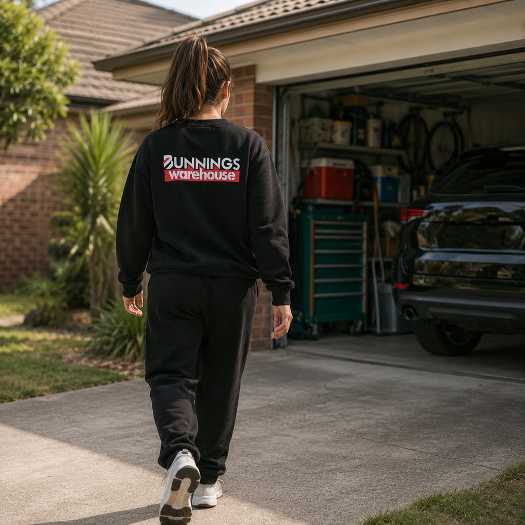 Bunnings Crew Neck (Black) - Image 4 of 5