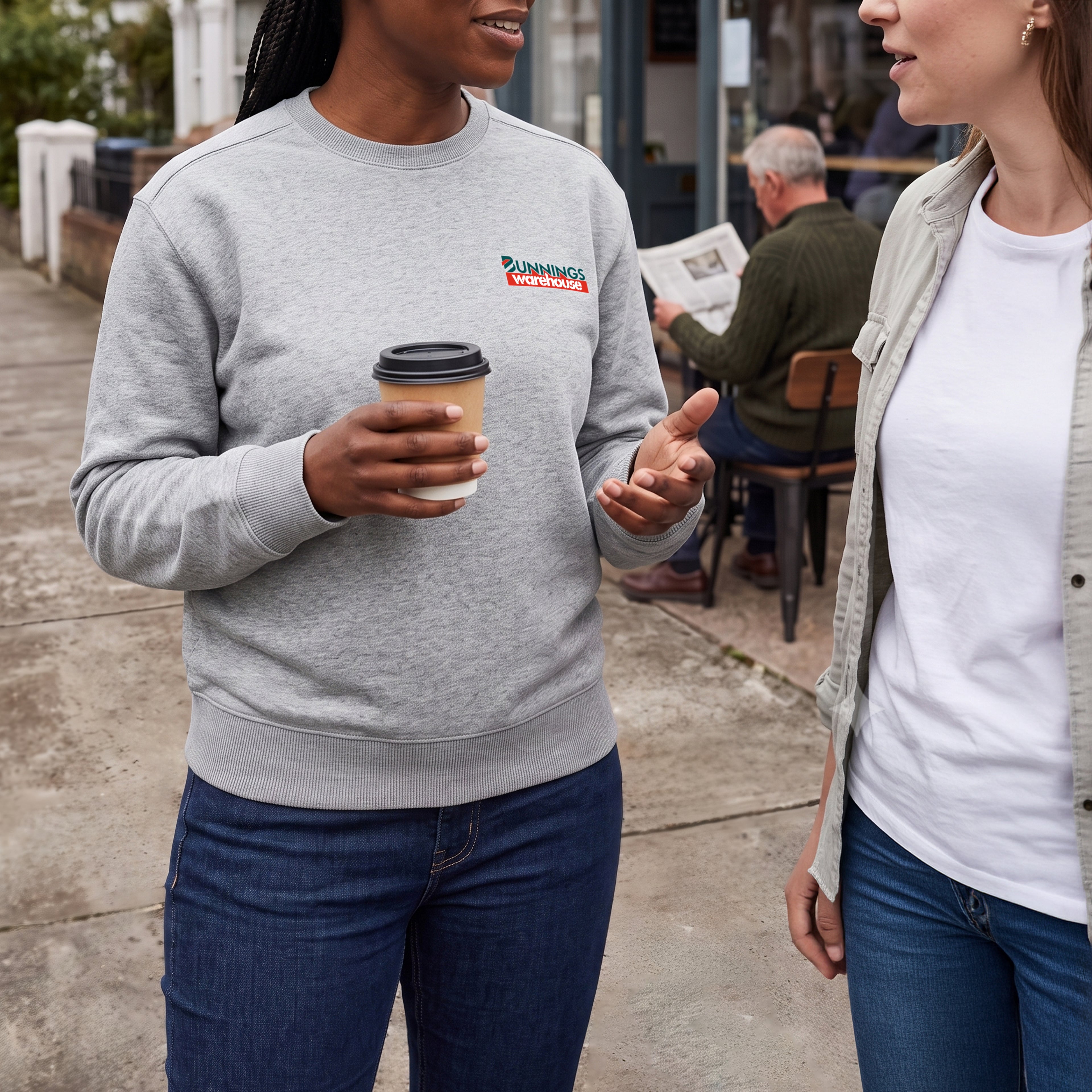 Bunnings Crew Neck (Grey) - Image 3 of 5