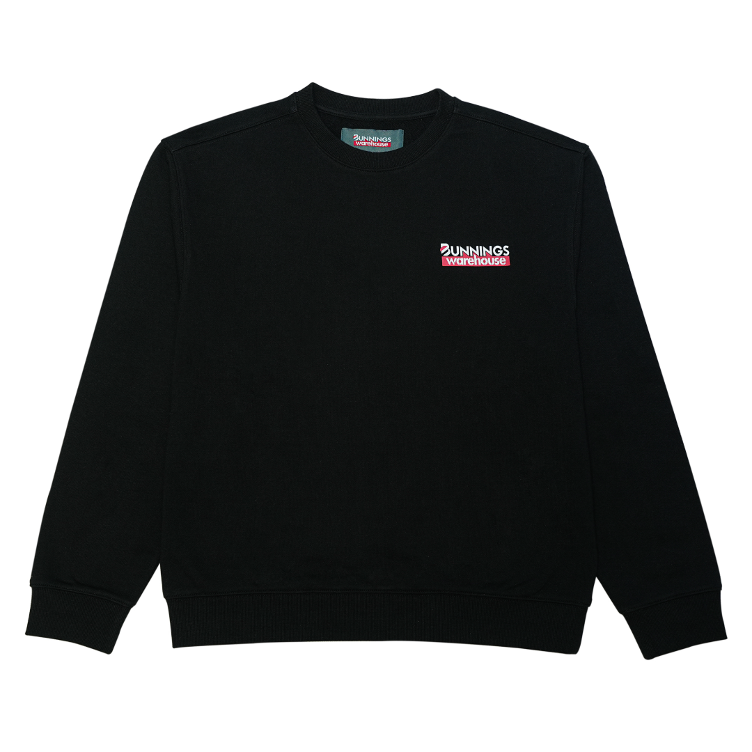 Bunnings Crew Neck (Black) - Image 1 of 5