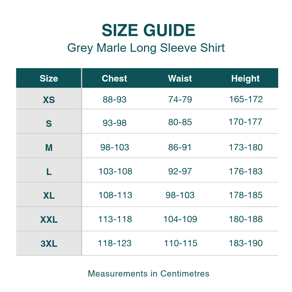 Bunnings Long Sleeve Shirt (Grey Marle)