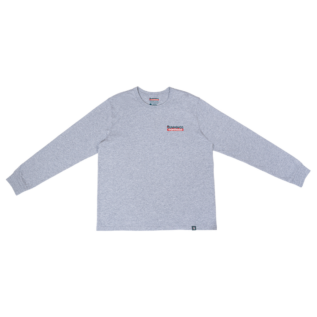 Bunnings Long Sleeve Shirt (Grey Marle)