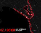 42.195km Nike Melbourne Marathon