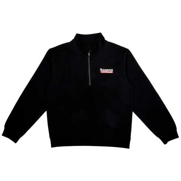Bunnings Quarter Zip (Black)
