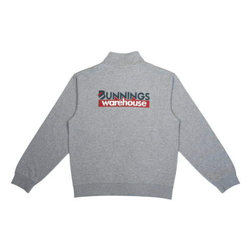Bunnings Quarter Zip (Grey)