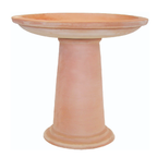 Northcote Pottery 47 x 57cm Terracotta Cottaseal Bird Bath - Image 1 of 2