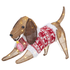 Arlec 58cm Low Voltage LED Tinsel Dog - Image 1 of 3