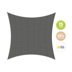 Coolaroo 5.4 x 5.4m Square Cobblestone Designer Series Shade Sail - Image 5 of 6
