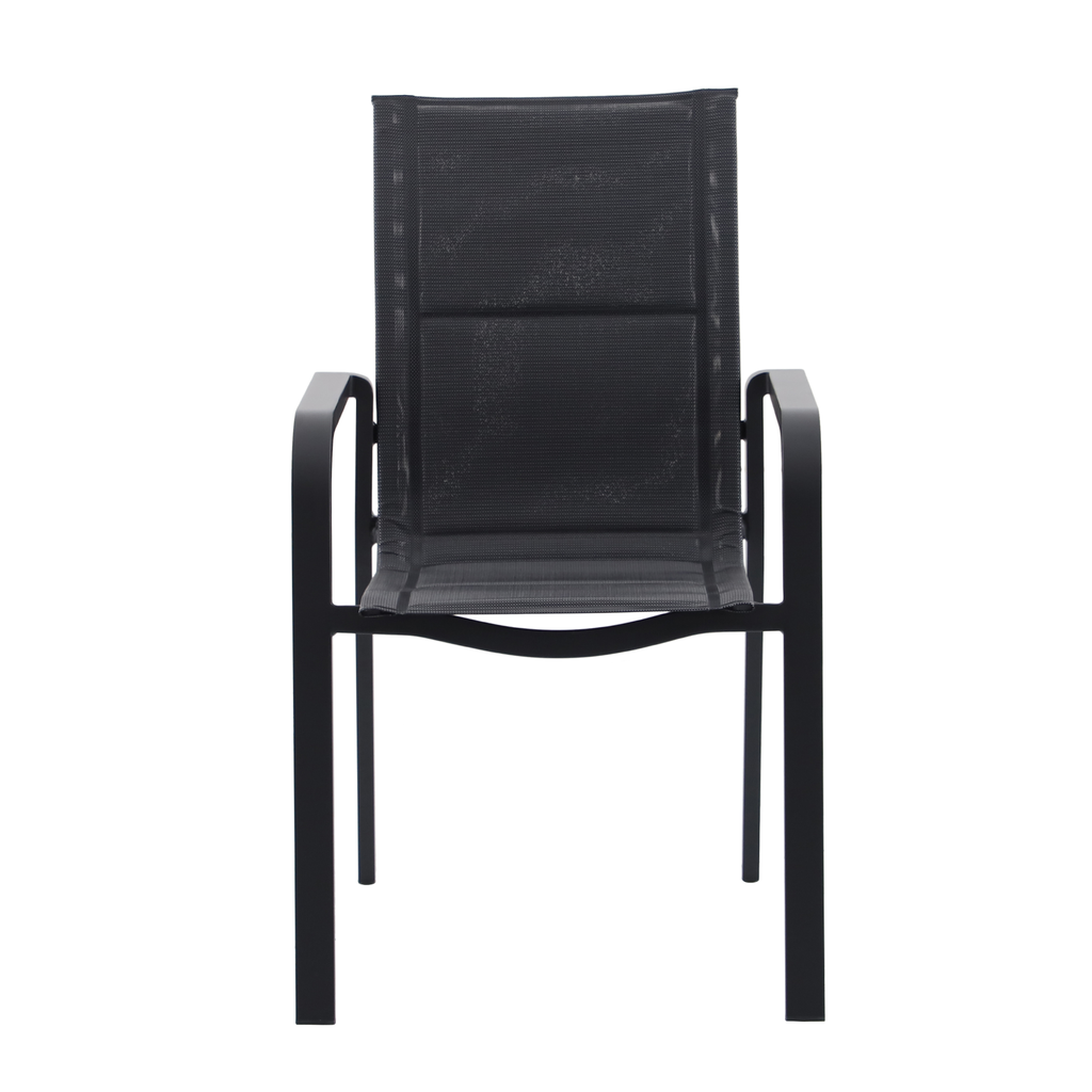 Mimosa Cordoba Aluminium Dining Chair Charcoal - Image 4 of 5