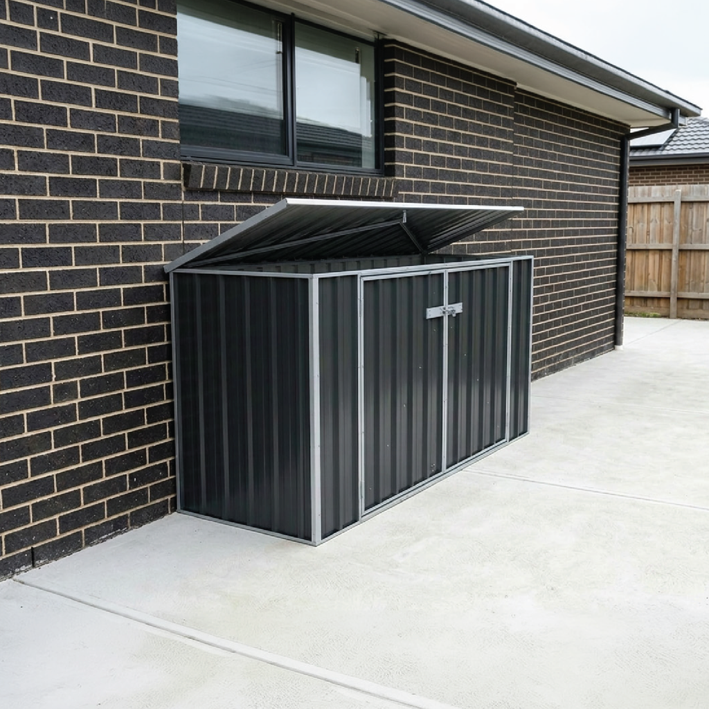 Absco Sheds 2.26 x 0.78 x 1.15m Wheelie Bin Cover - Image 12 of 19