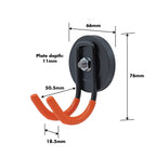 Everhang Magnetic Utility Hook Kit - 4 Pack - Image 4 of 7