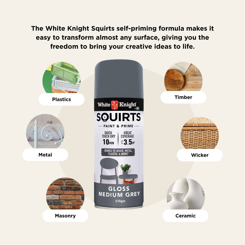 White Knight 310g Squirts Spray Paint - Image 156 of 205
