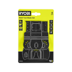 Ryobi 4 Piece Multi Tool Blade Set - Image 1 of 10