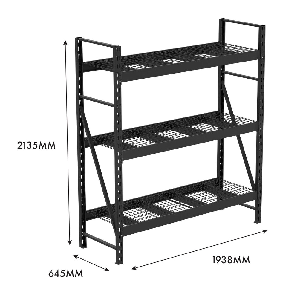 Rack It 1000kg 1938 x 2135 x 645mm 3 Wire Shelf Starter Kit - Image 8 of 8