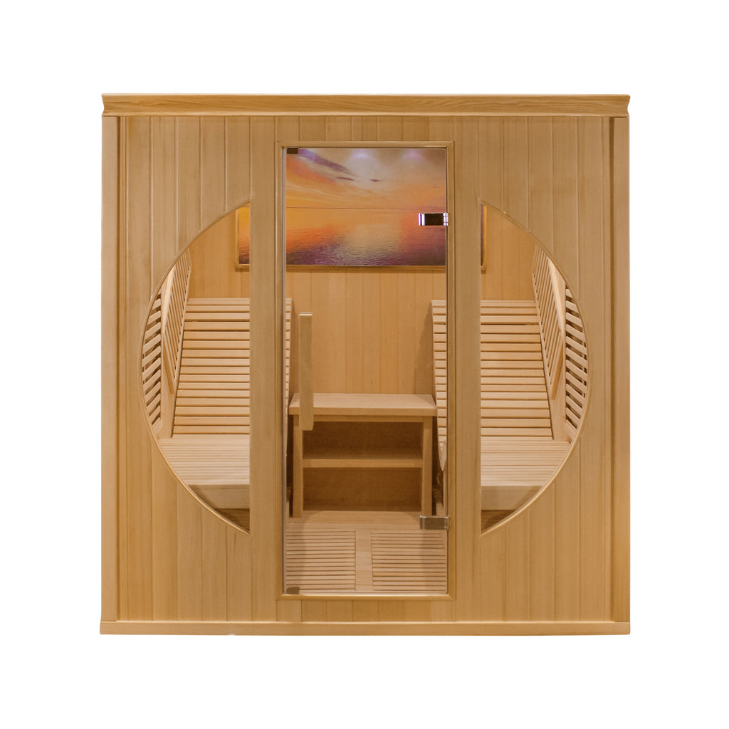 Wellness Haven Deluxe Relax 2 Person Infrared Sauna - Image 1 of 8