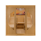 Wellness Haven Deluxe Relax 2 Person Infrared Sauna - Image 1 of 8