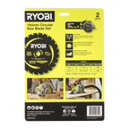 Ryobi 184mm 24T &amp; 40T Circular Saw Blade - 2 Pack - Image 5 of 8