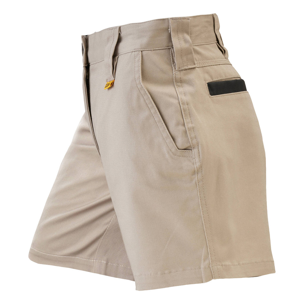 DEWALT Women's Khaki Centenary Shorts - Image 1 of 10