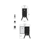 Jumbuck LCC27 Gas Smoker - Image 2 of 2