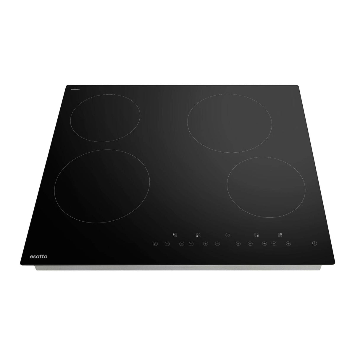 Esatto 60cm Ceramic Cooktop with Touch Controls - Image 3 of 5
